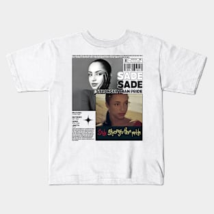 Sade Adu Stronger Than Pride Kids T-Shirt